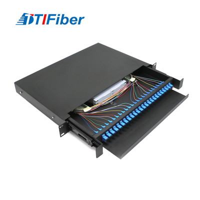 TTIFiber OEM Hộp đầu cuối phân phối bảng điều khiển sợi quang ODF được hỗ trợ