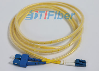 Dây nối cáp quang LC đến SC Dây dẫn đơn sợi quang Chế độ đơn dẫn cho mạng FTTH