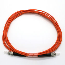 Dây nối sợi quang kết nối ODM Chế độ đơn ST-ST SX DX Jumper màu cam