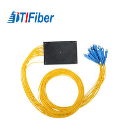 FTTX Hệ thống cáp quang cáp quang Bộ chia tín hiệu SC / UPC 1x32 Mini PLC
