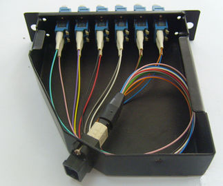 12 đầu nối LC SC Bảng điều khiển vá MPO 3U cho MPO Casstte