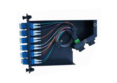 12 đầu nối LC SC Bảng điều khiển vá MPO 3U cho MPO Casstte