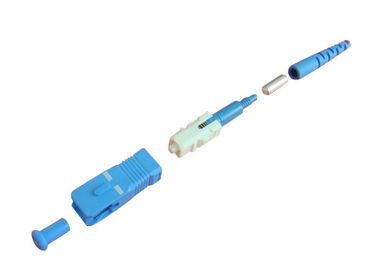Đầu nối quang xanh dương / xanh lục 3.0mm cho truyền thông cáp quang