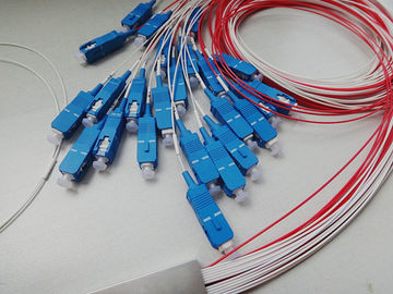 Bộ chia sợi quang 1 × 16 PLC Singlemode với gói ống thép