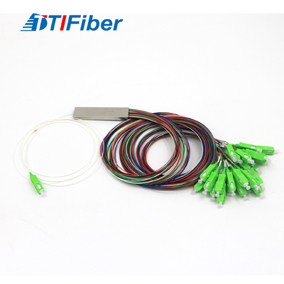 Bộ chia sợi quang hệ thống FTTX 1x16 với Pigtail Sc / Apc