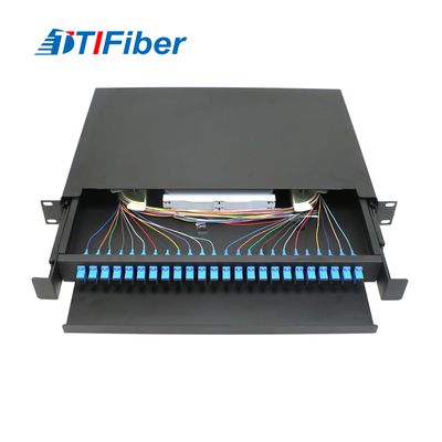 TTIFiber OEM Hộp đầu cuối phân phối bảng điều khiển sợi quang ODF được hỗ trợ