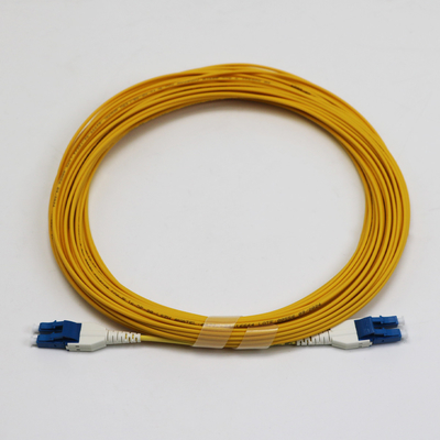 LC Uniboot Zip Cod Singlemode G657.A1 BendInsensitive Duplex 2mm LSZH Lượng mất mát thấp 0,15dB Cáp vá sợi