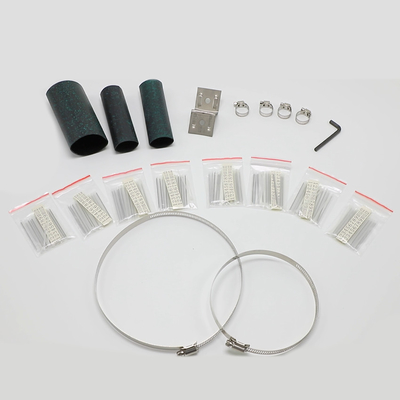 Hộp sợi quang 2 Input 2 Output 12 Core 24 Core 36 Core Black Fiber Splice Closure