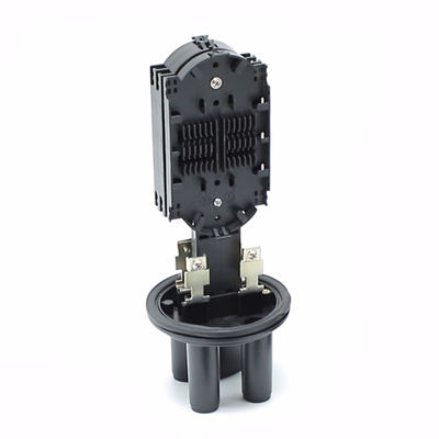 Hộp sợi quang 2 Input 2 Output 12 Core 24 Core 36 Core Black Fiber Splice Closure