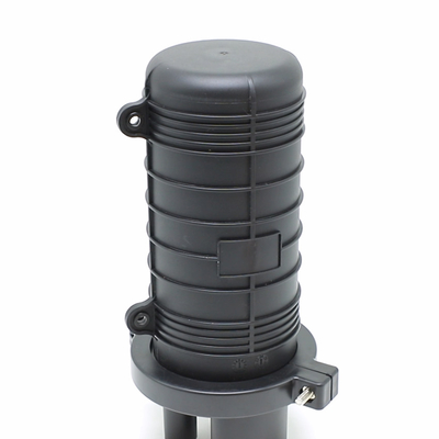 Hộp sợi quang 2 Input 2 Output 12 Core 24 Core 36 Core Black Fiber Splice Closure