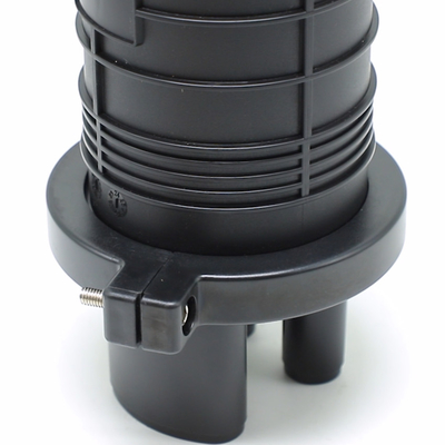 Hộp sợi quang 2 Input 2 Output 12 Core 24 Core 36 Core Black Fiber Splice Closure
