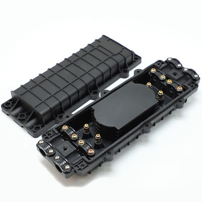 In Line Type 12 24 48 72 96 Core Type With Stand 2 trong 2 Out 3 trong 3 Out Fiber Optic Splice Closure for Connection