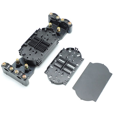 In Line Type 12 24 48 72 96 Core Type With Stand 2 trong 2 Out 3 trong 3 Out Fiber Optic Splice Closure for Connection