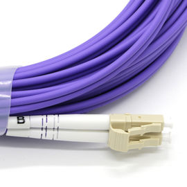 Cáp nối sợi quang đa lõi kép Màu tùy chỉnh với đầu nối LC / UPC