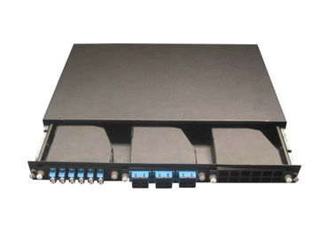 Bảng vá đơn giản 1.2mm Simplex / Duplex 1U MPO cho SC, LC MPO Cassette