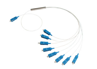 Gói ống thép quang sợi PLC 1 × 8 và LSZH