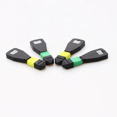 Vòng lặp quang Lc / Upc hoặc Lc / Apc Song công Pvc 9/125 Vòng lặp cáp quang đơn mode