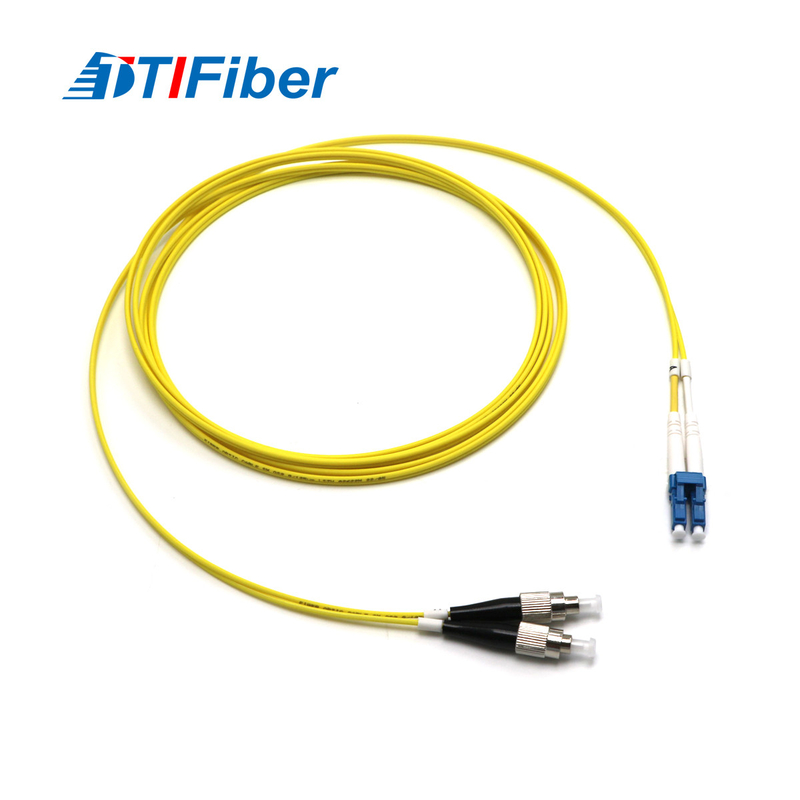 Dây vá sợi quang FC / UPC -LC / UPC SM Singlemode Simplex Cáp nhảy quang