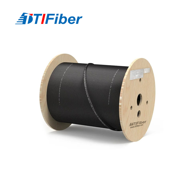 Cáp sợi quang 12 lõi 24 lõi 48 lõi SM G652D Chiều kính ngoài 7,0mm thép dây PE sợi sợi vỏ đen