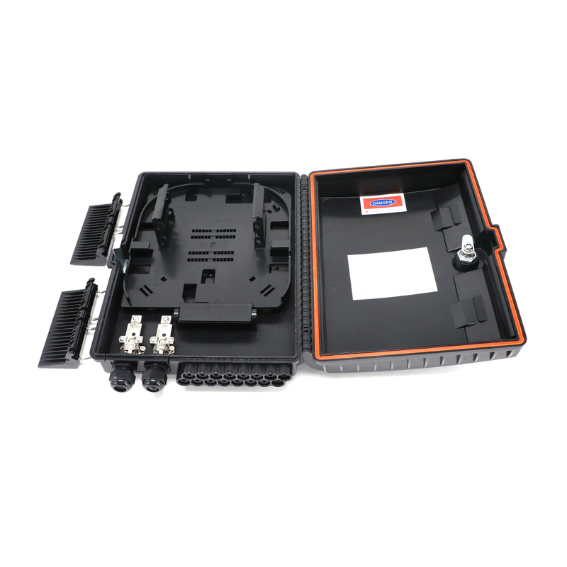 High Quality 16 Ports Full Loaded Waterproof Pole Wall-Mounted Fiber Optic Distribution Box for FTTH